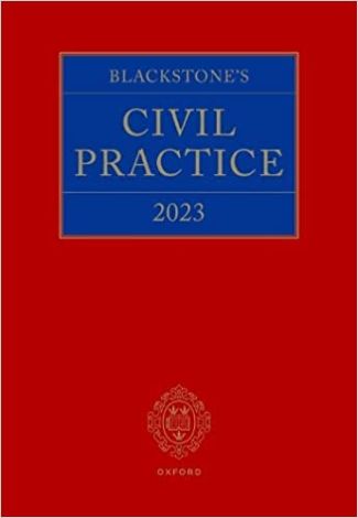 Blackstone's Civil Practice 2023 