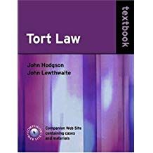 Tort Law Textbook