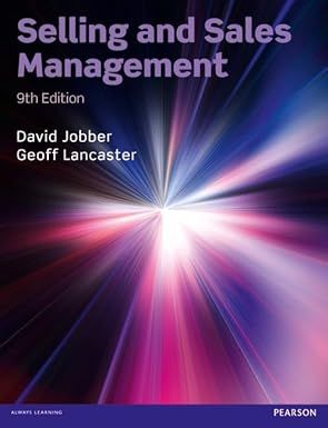 Selling and Sales Management 9e