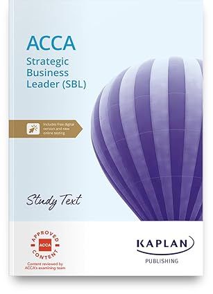 ACCA SBL Strategic Business Leader - 2025/26 - Study Text     