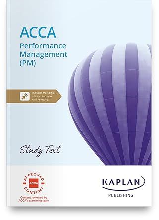 ACCA PM Performance Management - 2025/26 - Study Text         