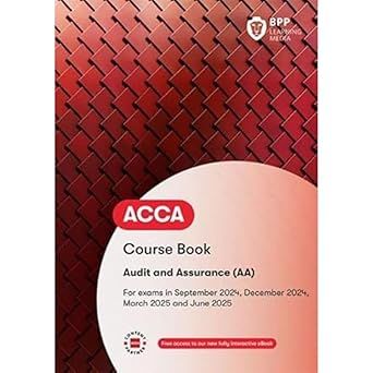 ACCA Audit and Assurance (AA) - 2025/26 - Course Book   
