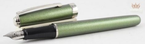 Sheaffer Prelude Incandescent Green W/Nickel Plate Ballpoint