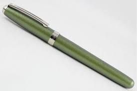 Sheaffer Prelude Incandescent Green W/Nickel Plate Fountain