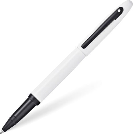 Sheaffer® VFM Glossy White w/Matte Black Appointments Rollerball Pen