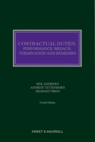 Contractual Duties: Performance, Breach, Termination and Remedies 4e