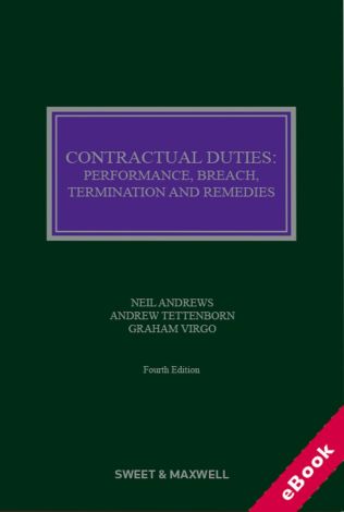 Contractual Duties: Performance, Breach, Termination and Remedies 4e eBook