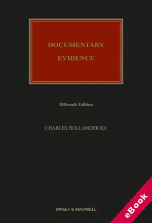 Documentary Evidence 15th Edition eBook