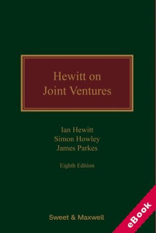 Hewitt on Joint Ventures 8e eBook