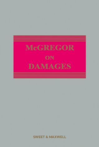 McGregor on Damages 22nd Edition Mainwork and 1st Supplement