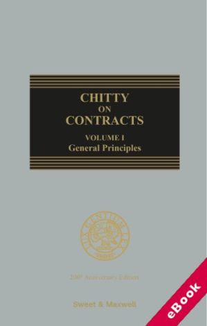Chitty on Contracts 36th Edition Volumes 1&2 (eBook)                                                           
