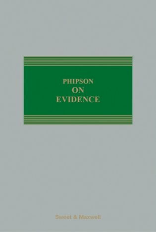 Phipson on Evidence 21st Edition 