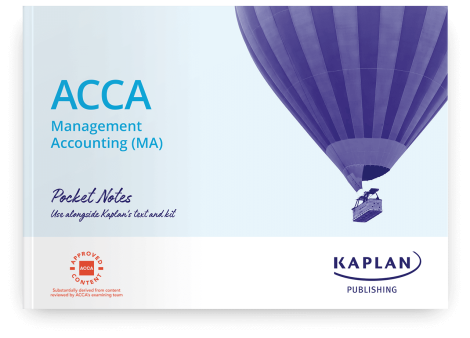 ACCA FMA Management Accounting - 2025/26 - Pocket Notes    