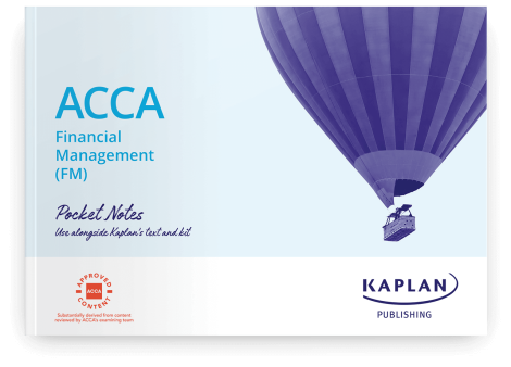 ACCA FM Financial Management 2025/26- Pocket Notes         