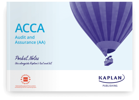 ACCA AA Audit and Assurance - 2025/26 - Pocket Notes    