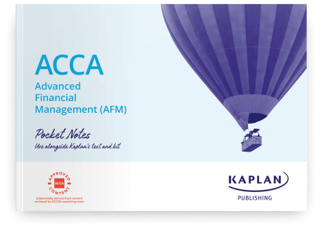 ACCA AFM Advanced Financial Management - 2025/26 - Pocekt Notes           