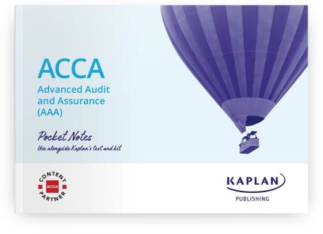 ACCA Advanced Audit and Assurance (AAA) Pocket Notes 2024/25