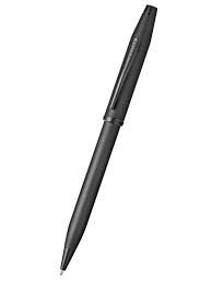 Century II Micro Knurl PVD Black Ballpoint Pen