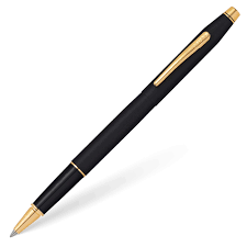 Classic Century Black W/ Gold Plated Appointments Selectip Rollerball Pen
