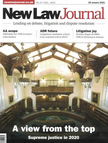 New Law Journal Vol 171 7918 - 29th January 2021
