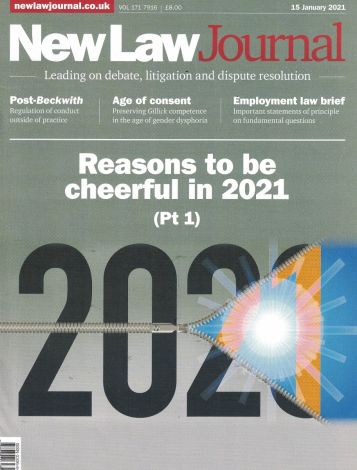 New Law Journal Vol 171 7916 -15th January 2021