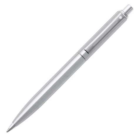 Sheaffer® Sentinel® Brushed Chrome Barrel w/ Chrome Trim Ballpoint Pen