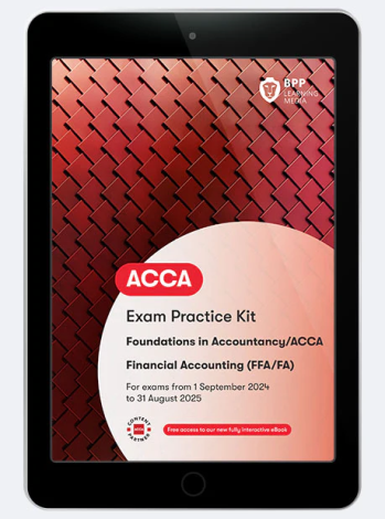 ACCA/FIA Foundations of Financial Accounting FFA Exam Practice Kit eBook